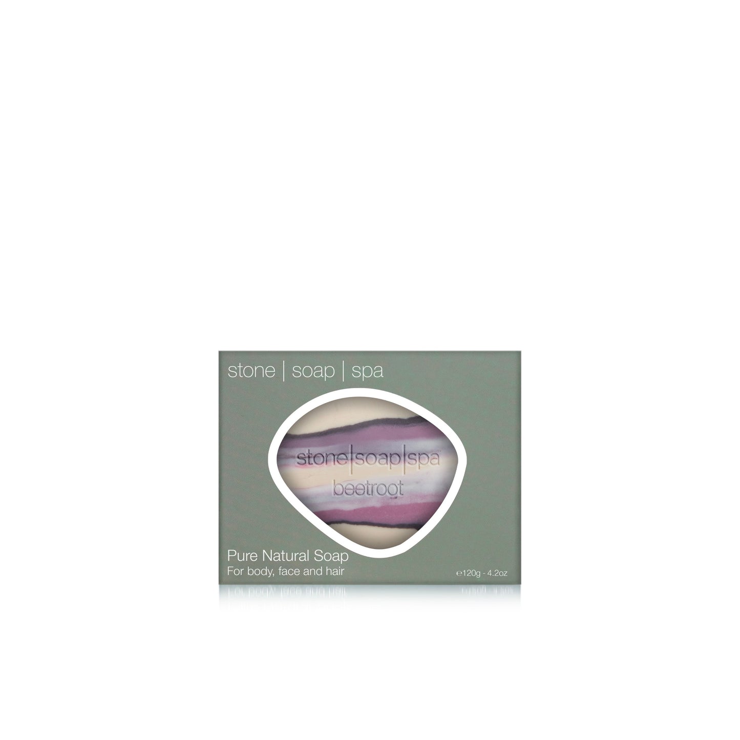 暮山紫沉 鵝卵石香氛輕柔磨砂皂 472