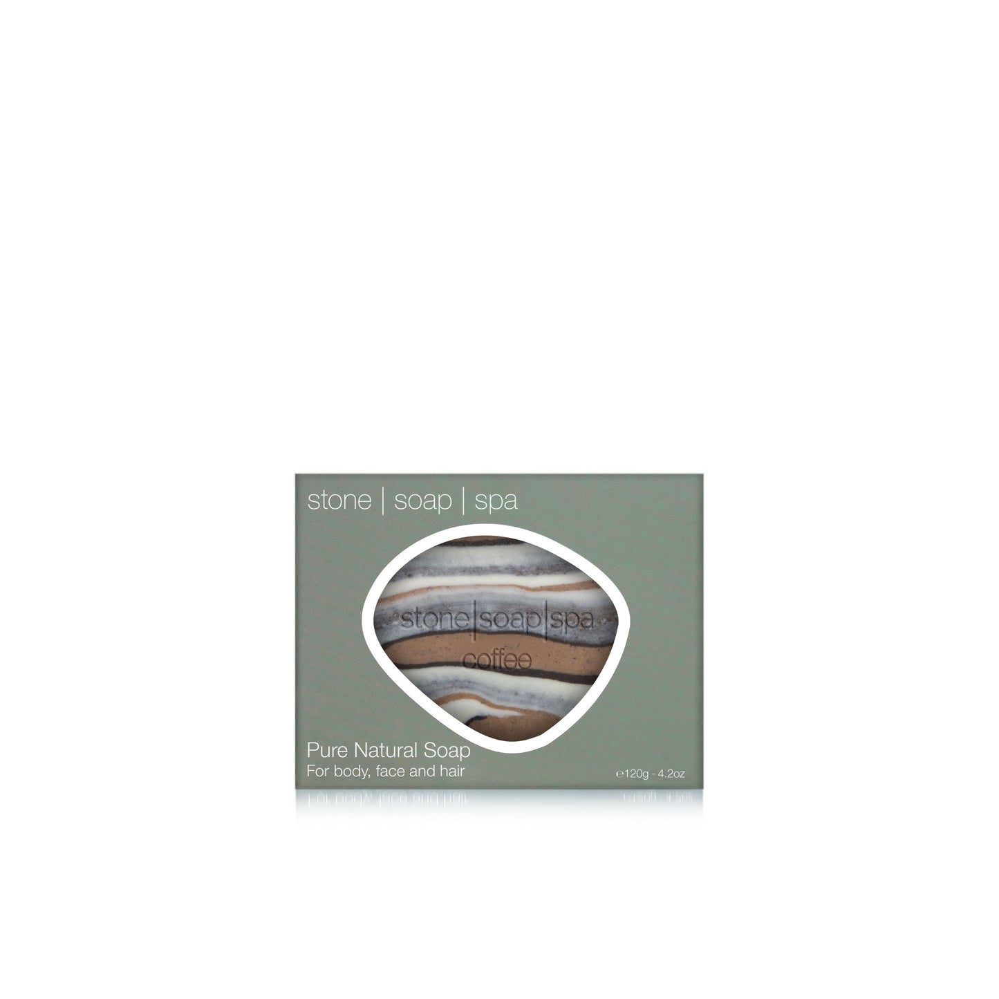 豆香無言 鵝卵石香氛輕柔磨砂皂 465