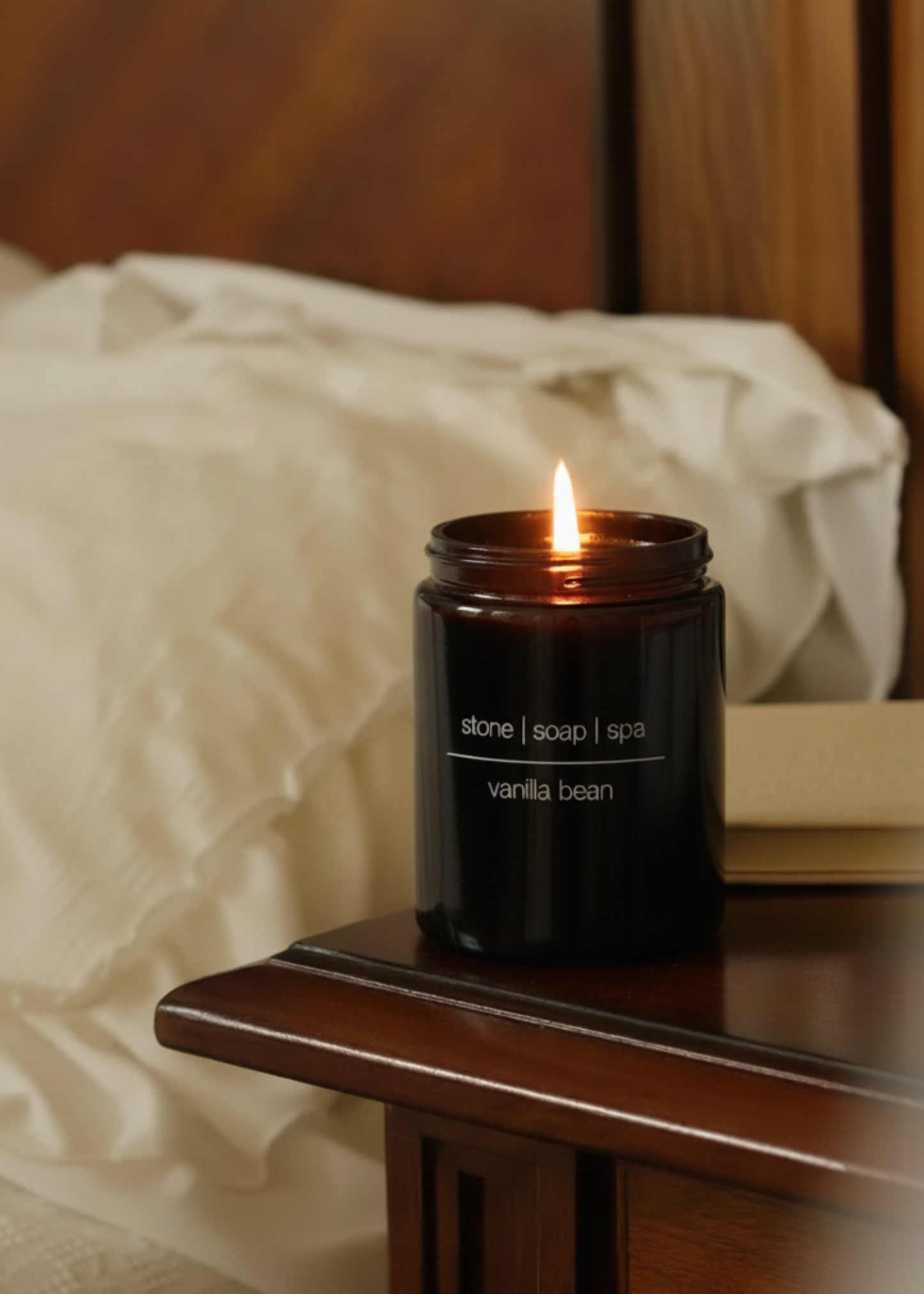 香韻蠟燭 - 暖白 (vanilla bean)