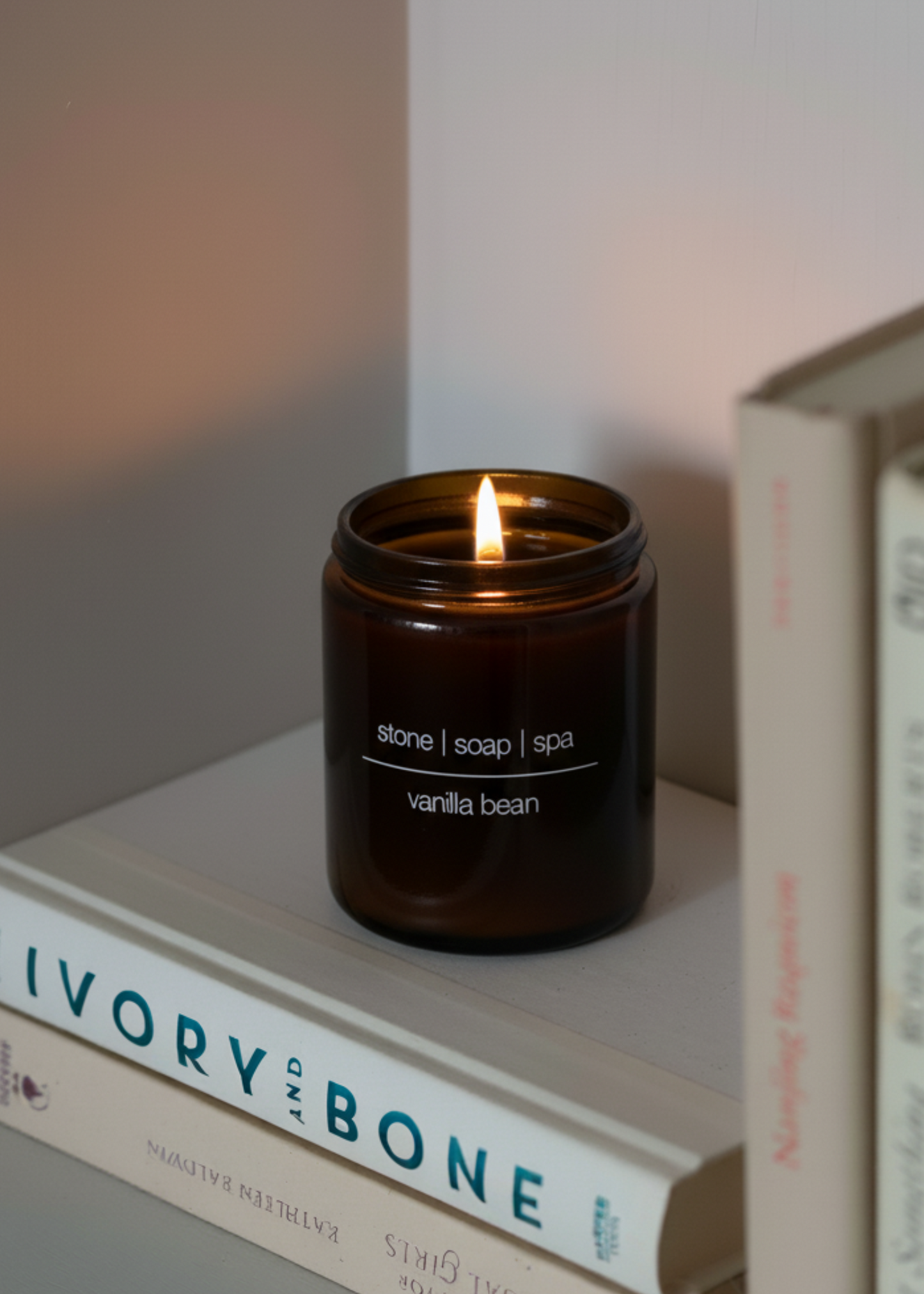 香韻蠟燭 - 暖白 (vanilla bean)