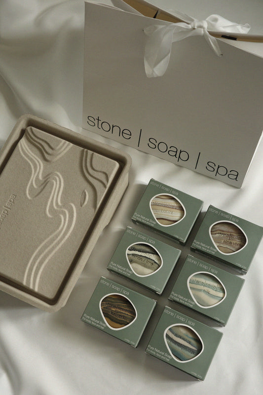 【反璞歸真.禮盒】經典鵝卵石皂:果韻花香